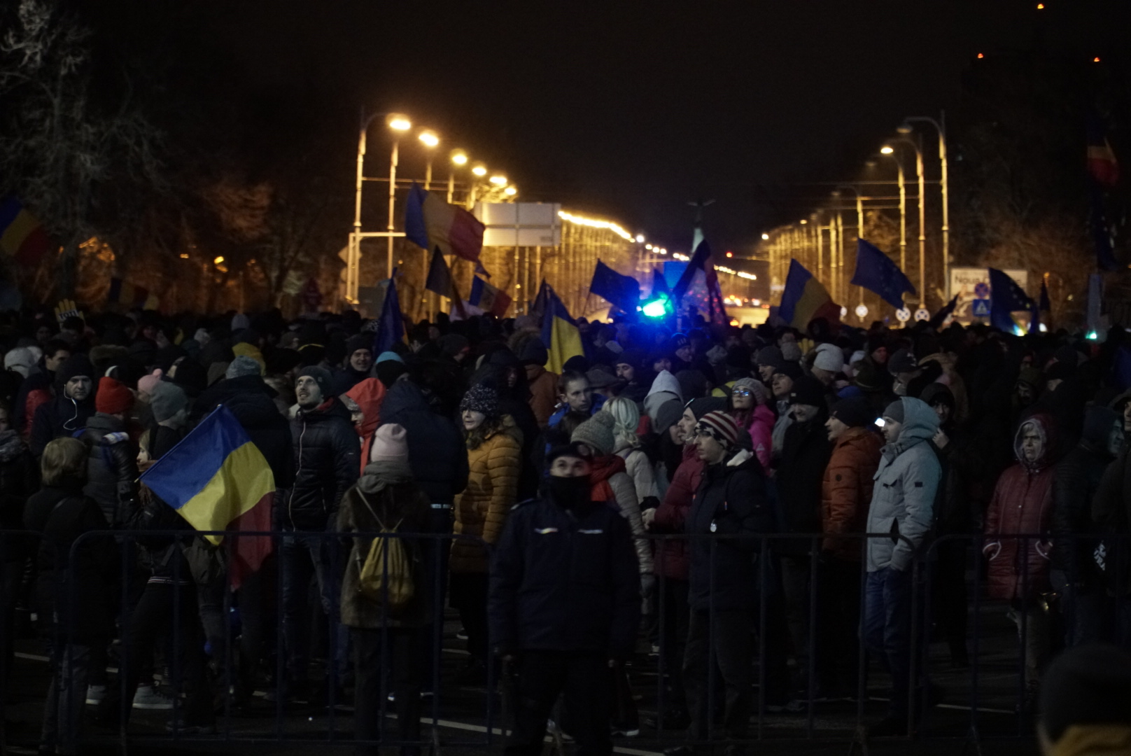 Protestul din Piața Victoriei în imagini – FOTO